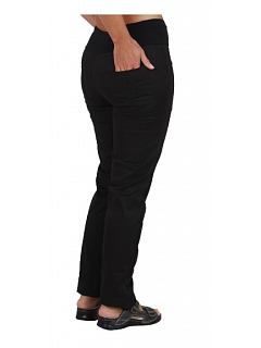 Kalhoty dámské pružný pas černé
