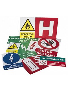 Bezpečnostní tabulky - A4
