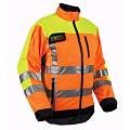 Bunda Forestprofi oranžová-žlutá s reflexními pruhy